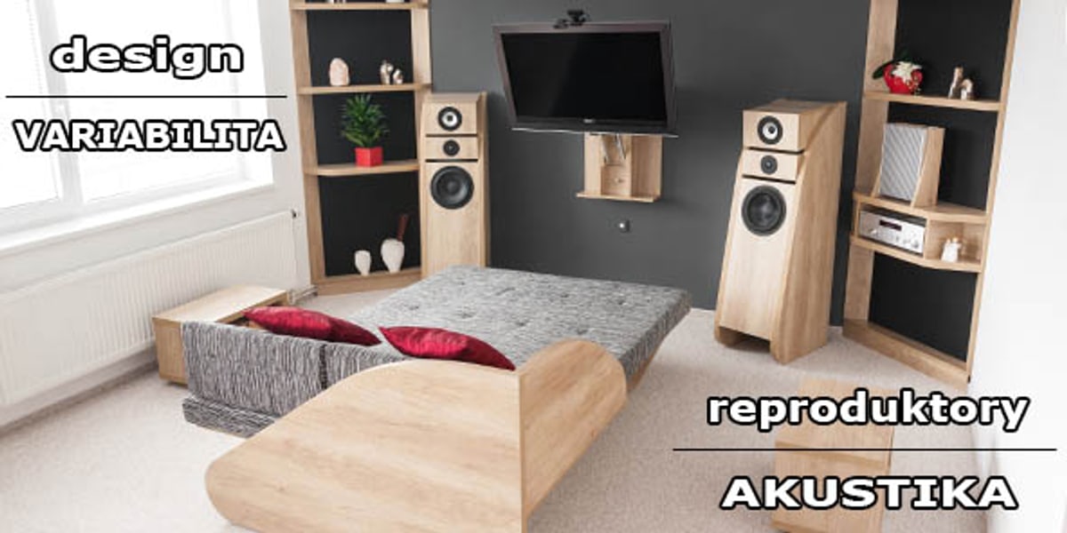 Dětské a obývací pokoje